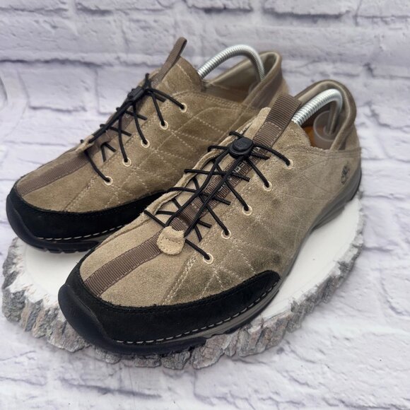 Timberland Other - Timberland Earthkeepers Anti-Fatigue Lace Up Comfort Shoe Tan Suede Men Sz 9.5